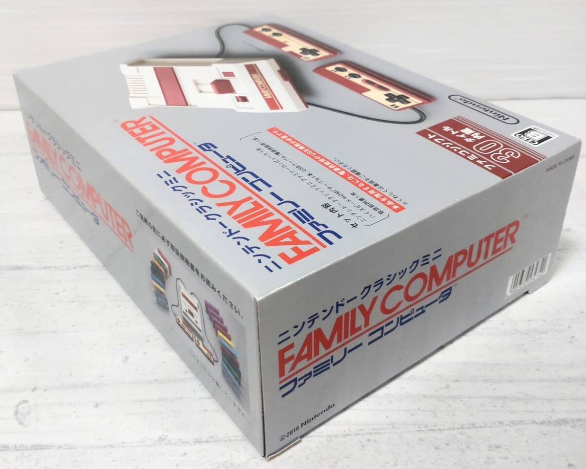 ■新品未使用■ Nintendo ニンテンドークラシックミニ FAMILY COMPUTER ファミリーコンピュータ ゲーム 本体 ファミコンソフト30タイトルの画像3