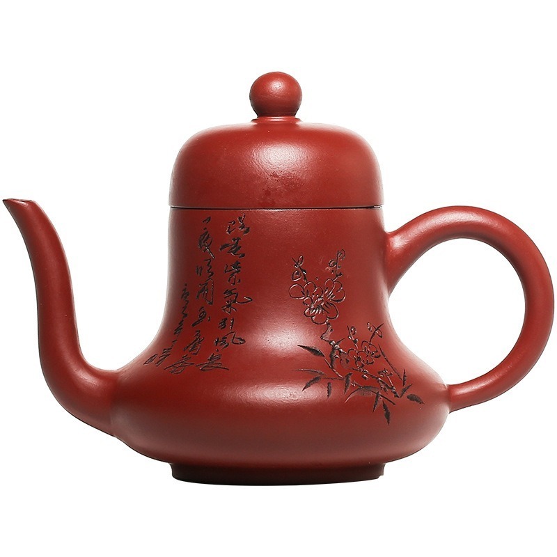 急須 紫砂壺 茶壷 ティーポット 宜興紫砂 煎茶器 茶道具 急須道具 紫砂茶壺 唐物紫泥急須 極細工 手作り 朱泥紫砂 唐物 古玩 在銘 zsh05_画像9