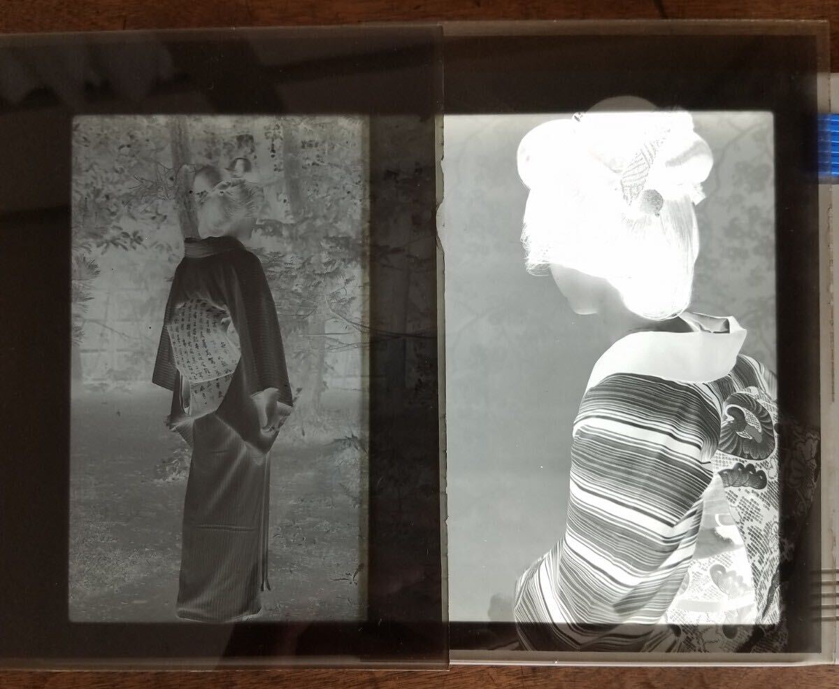 蔵出 当時物 ガラス 写真 21点 まとめて セット 女の子 お嬢様 女性 乾板 湿板 アンティーク ビンテージ レトロ 骨董 古物 時代 撮影 資料