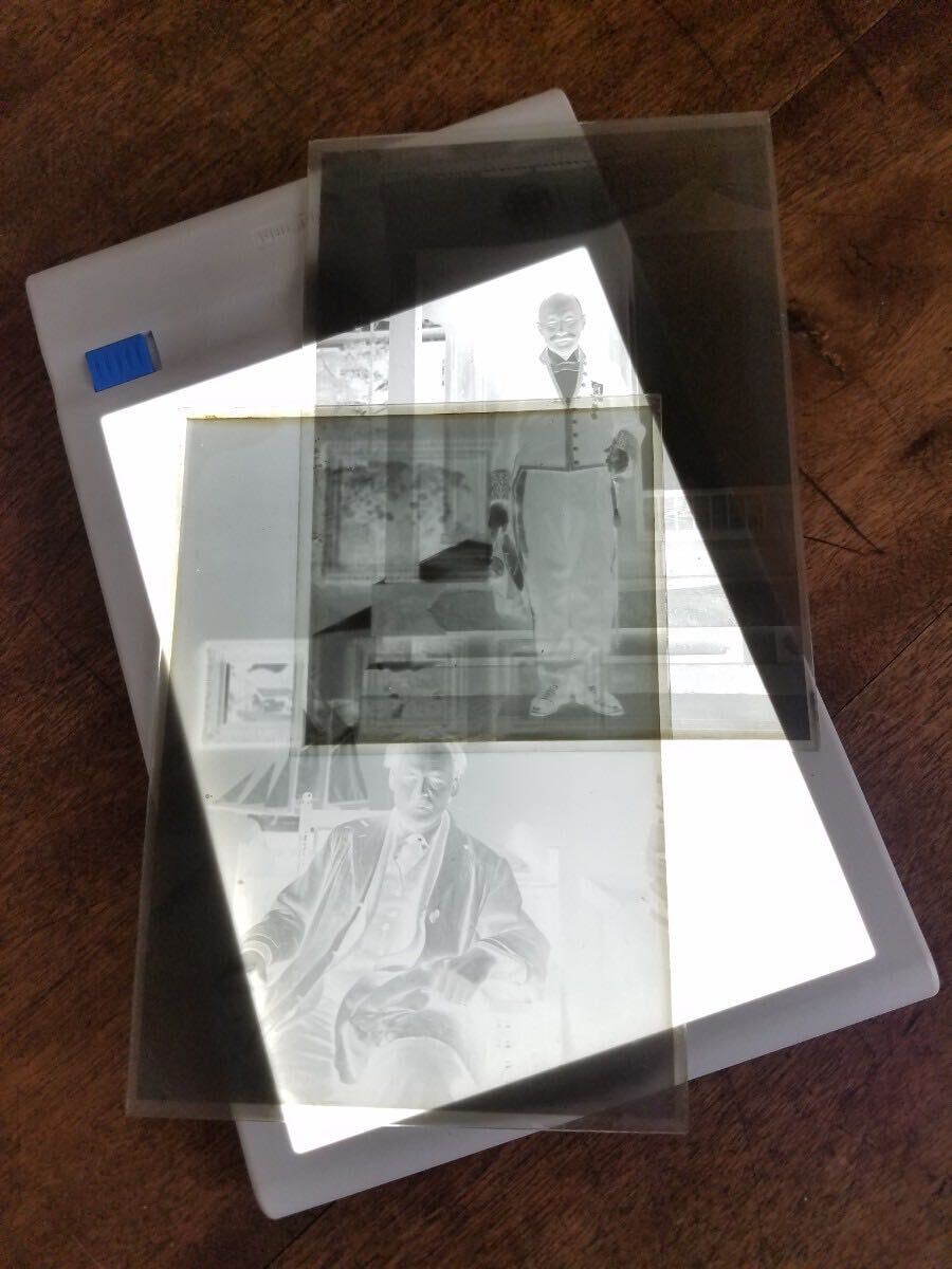 蔵出 当時物 ガラス 写真 16点 セット 人物 女性 女の子 画家 硝子 乾板 湿板 アンティーク ビンテージ レトロ 骨董 古物 時代 撮影 資料の画像9