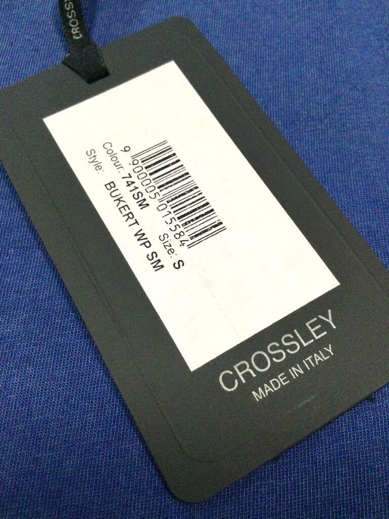 8.5@ 新品「CROSSLEY」“BUKERT WP SM”ヴィンテージ加工 クルーネック Tシャツ SIZE:S イタリア製_画像7