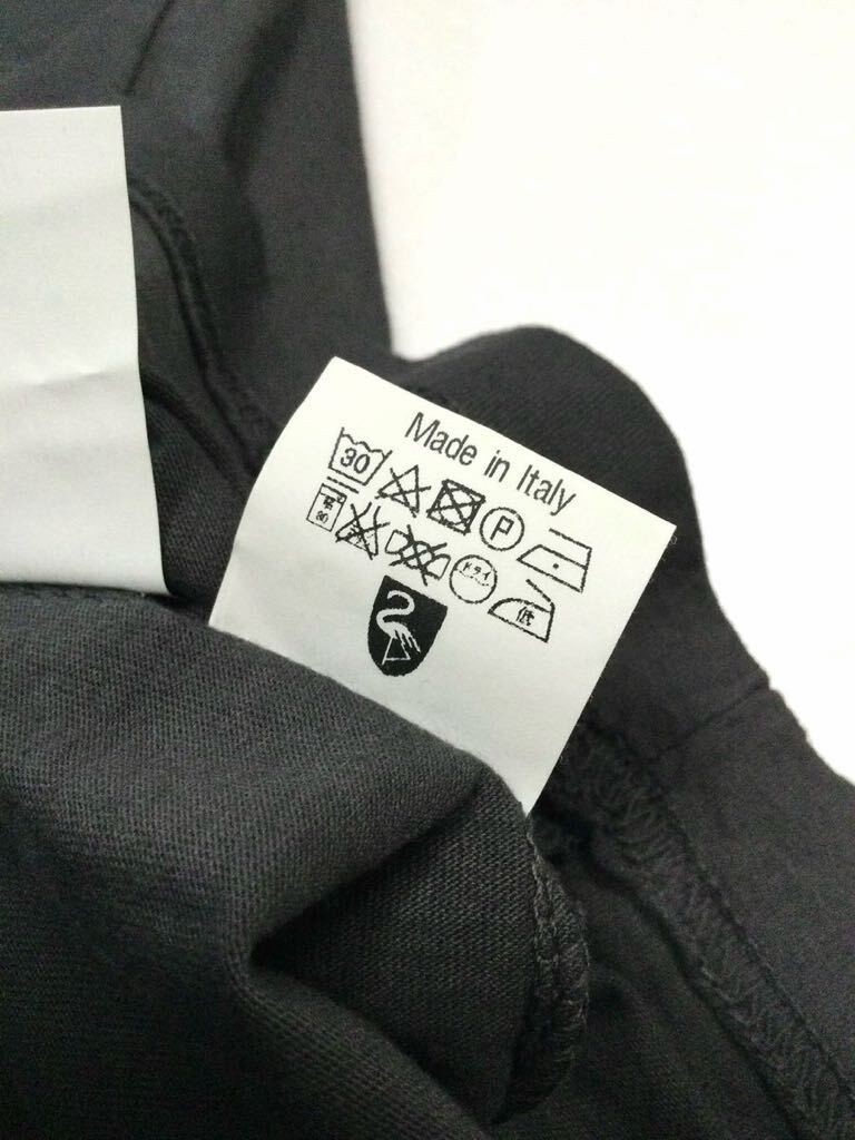 8.5@ 新品「CROSSLEY」“HUNT”ヴィンテージ加工 クルーネック Tシャツ SIZE:S イタリア製 Col.1020_画像5