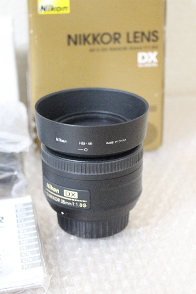 ★美品！Nikon AF-S DX NIKKOR 35mm f/1.8G★の画像4