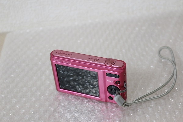★送料無料！SONY コンパクトデジタルカメラ サイバーショット DSC-W810 ピンク★の画像3