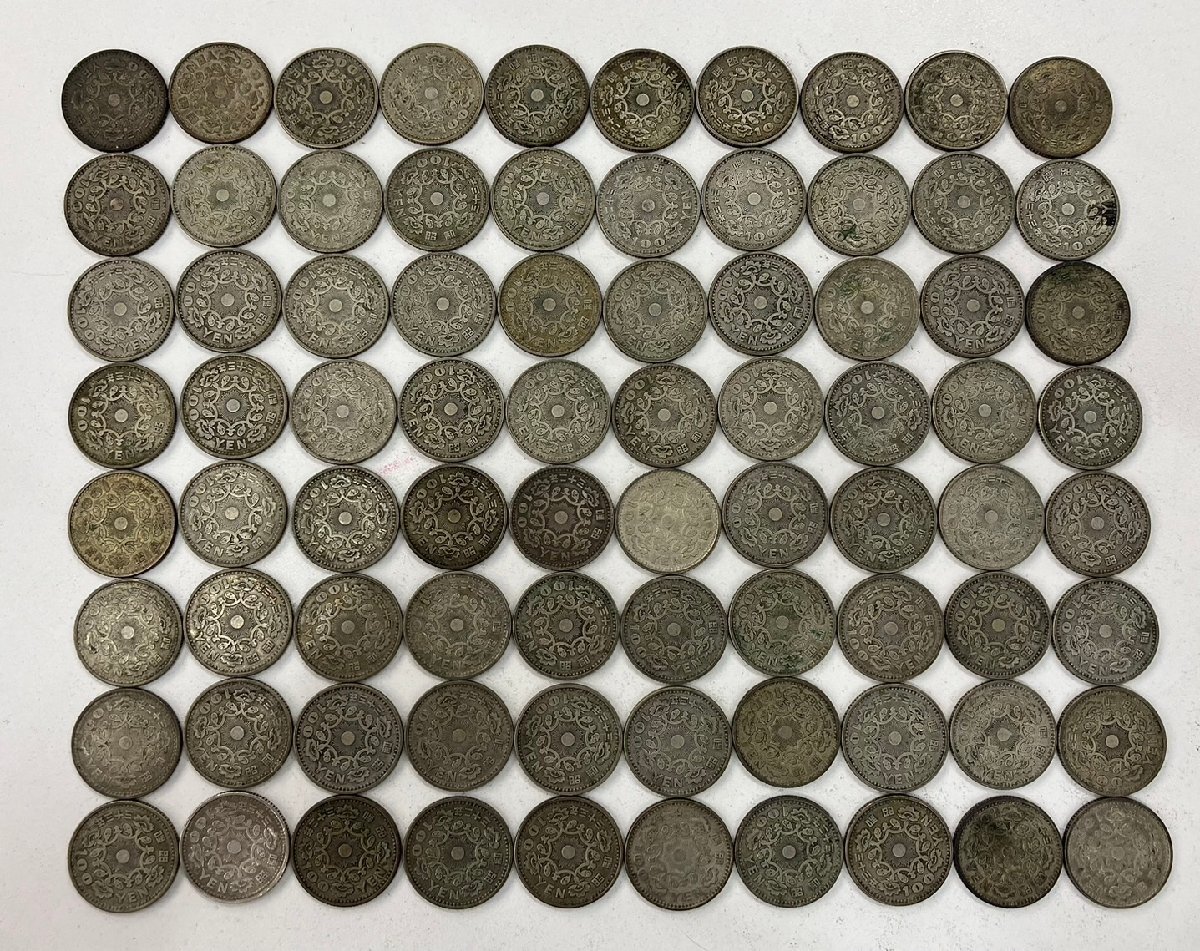 ●100円銀貨 鳳凰 80枚 8000円分 銀貨 記念硬貨の画像3