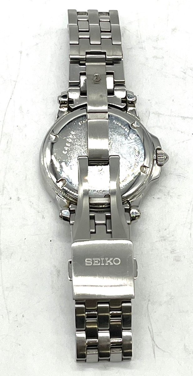 ●ジャンク品 SEIKO セイコー 腕時計 Premier 7D48-0AG0 メンズ コマなし クォーツの画像7