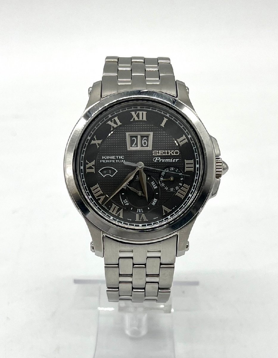 ●ジャンク品 SEIKO セイコー 腕時計 Premier 7D48-0AG0 メンズ コマなし クォーツの画像1