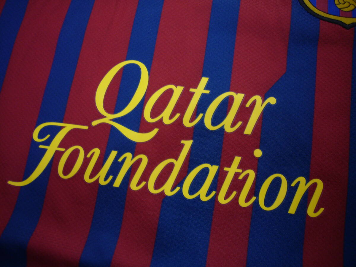 バルセロナ(H) 11-12 NIKE FCB FC BARCELONA LFP La Liga Qatar Foundation unicef スペイン FIFA CWC クラブワールドカップ 2011 2012の画像7