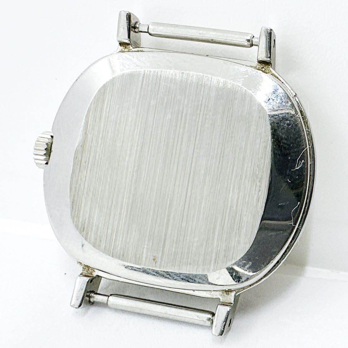 04107 オメガ OMEGA 稼働品 デビル DE VILLE レディース 腕時計 手巻き シルバーカラー アンティーク ヴィンテージの画像2
