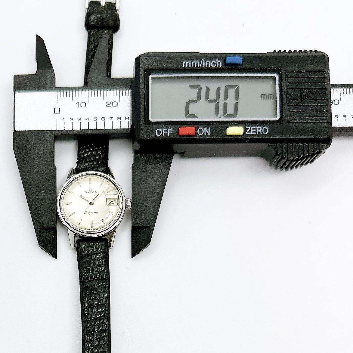 04104 オメガ OMEGA レディマティック シーマスター レディース 腕時計 デイト 自動巻き AT シルバーカラー アンティーク ヴィンテージの画像10