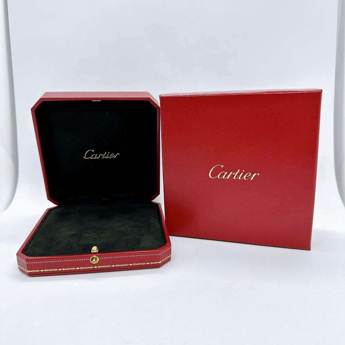 0415a カルティエ Cartier 箱 空箱 ケース ボックス 純正 ネックレスの画像1