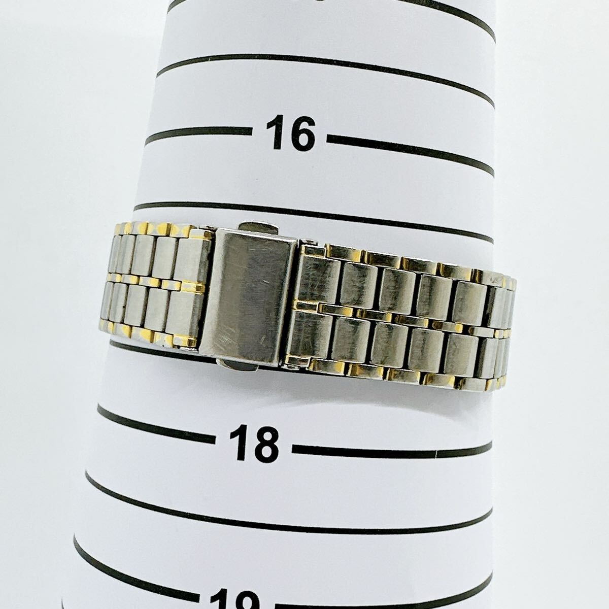 04231 オメガ OMEGA 1377 デビル DE VILLE メンズ ボーイズ ユニセックス 腕時計 クォーツ 電池式 QZ ゴールドの画像8