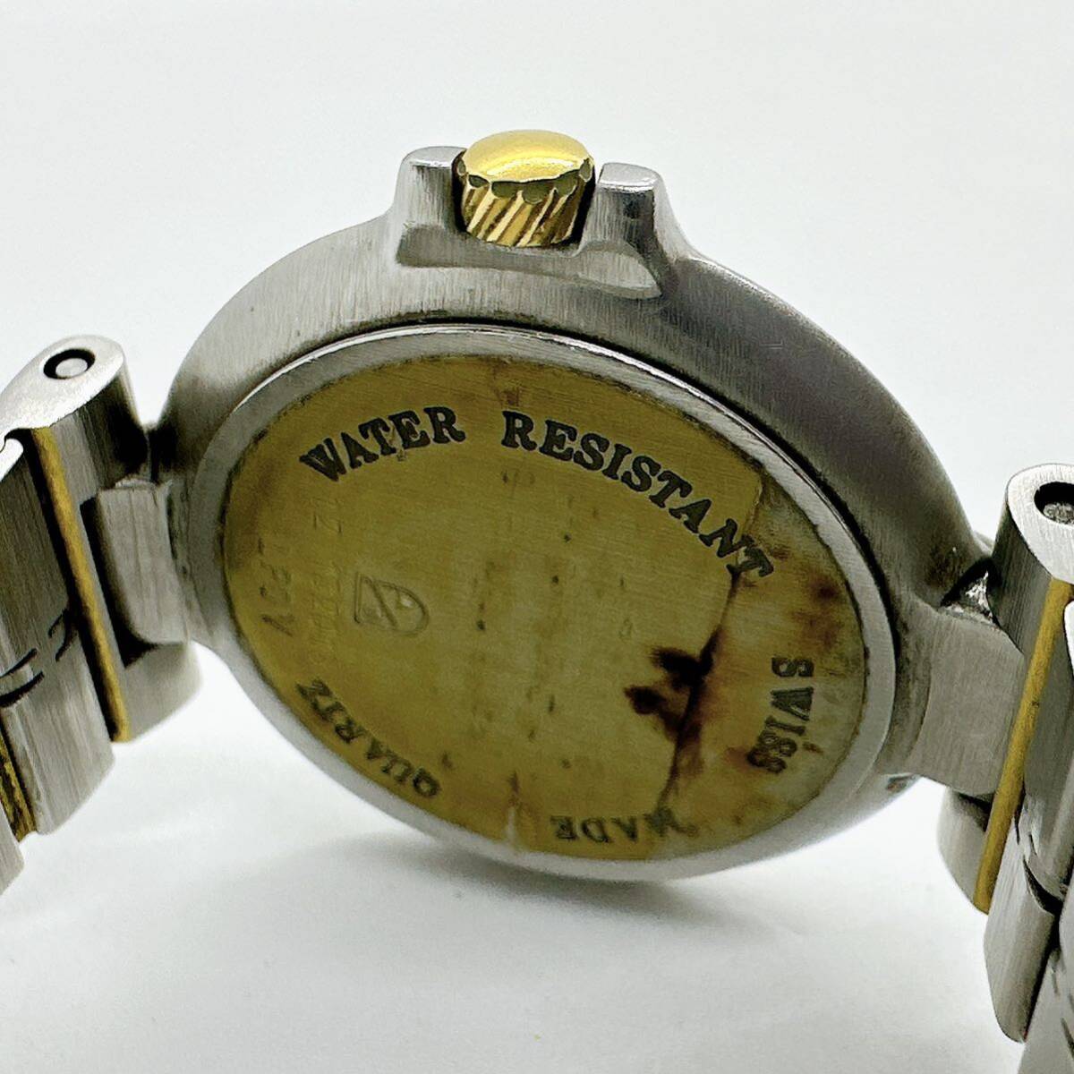04257 ダンヒル dunhill 稼働品 ミレニアム レディース 腕時計 クォーツ 電池式 QZ 12PD ダイヤの画像6