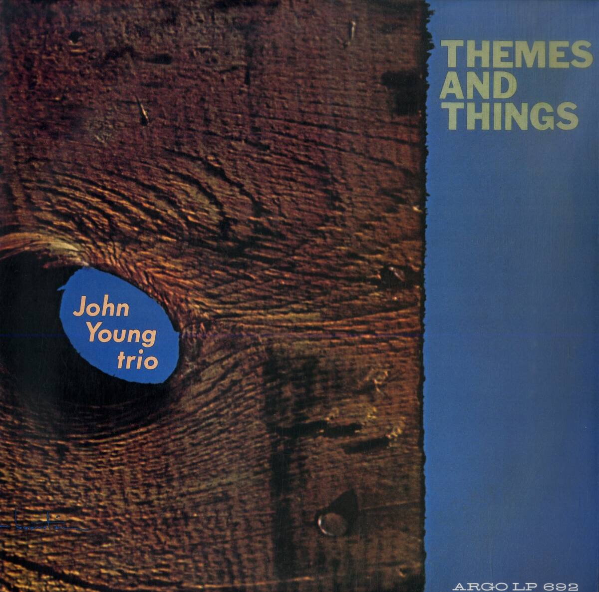 A00592120/LP/ジョン・ヤング・トリオ (JOHN YOUNG TRIO)「Themes And Things (1986年・PLP-5011・P-VINE)」の画像1