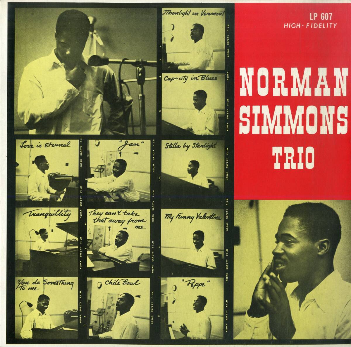 A00591967/LP/ザ・ノーマン・シモンズ・トリオ「Norman Simmons Trio (1983年・UPS-2233-BC・クールジャズ)」の画像1