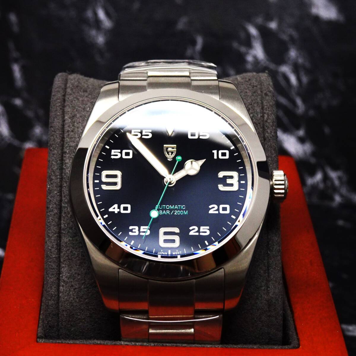 送料無料・新品〓 PAGANI DESIGN・パガーニデザイン・エアキンオマージュウォッチ腕時計 機械式NH35Ａ・ PD-1692・SUS316Lフルステンレス製の画像3