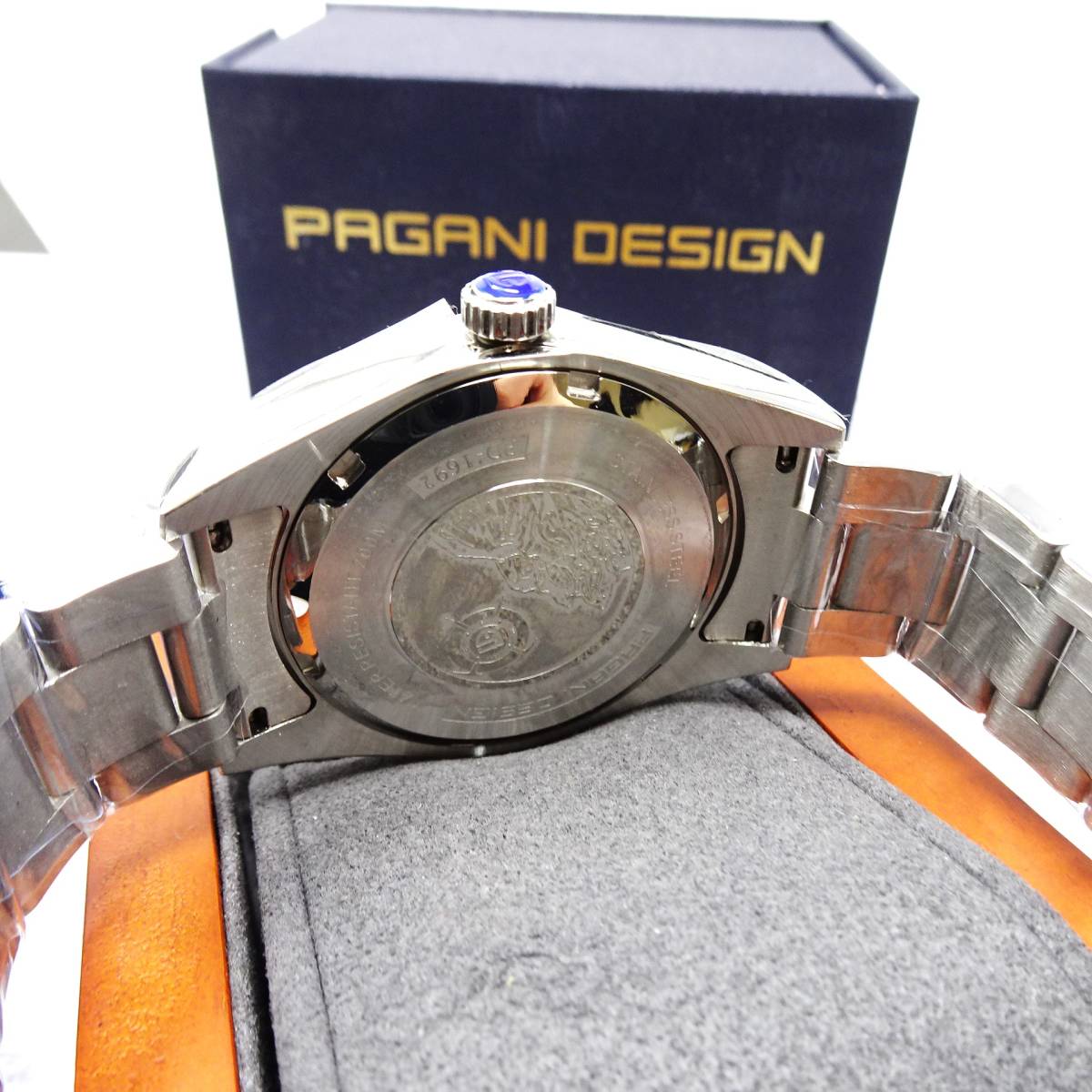 送料無料・新品〓 PAGANI DESIGN・パガーニデザイン・オマージュウォッチ腕時計 機械式NH35Ａ・ PD-1692・SUS316Lフルステンレス製モデル の画像4