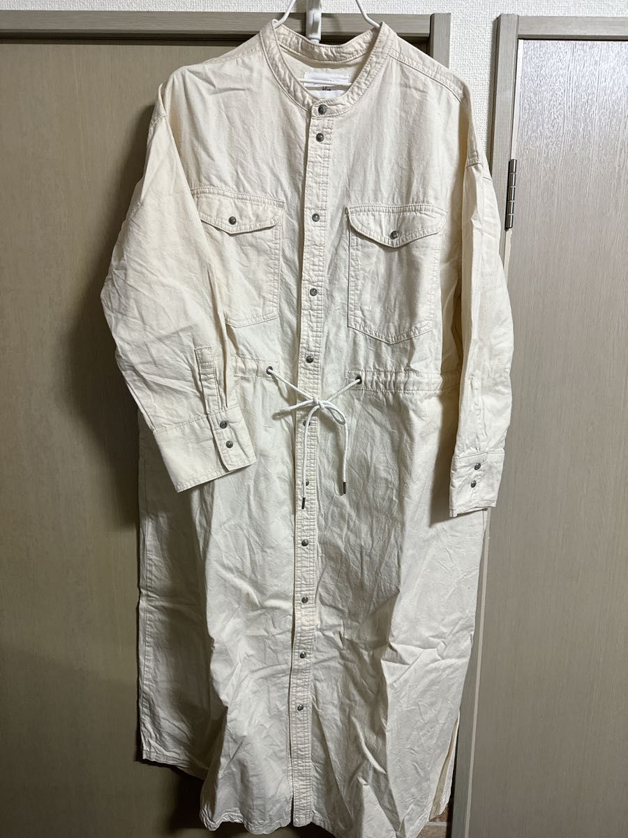 ECO DENIM シャツワンピース Samansa Mos2 blue サマンサ ECO DENIM シャツワンピース Samansa Mos2 blue サマンサ