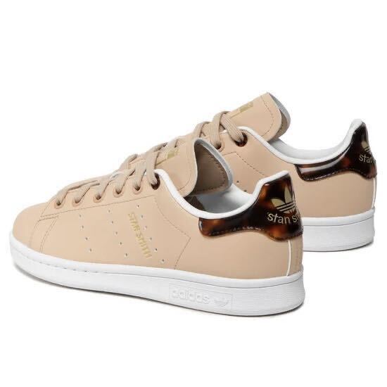 新品未使用 adidas スタンスミス【23cm】定価13200円 STAN SMITH ベージュ スニーカー アディダス STANSMITH シューズ カジュアル 靴 5910_画像9