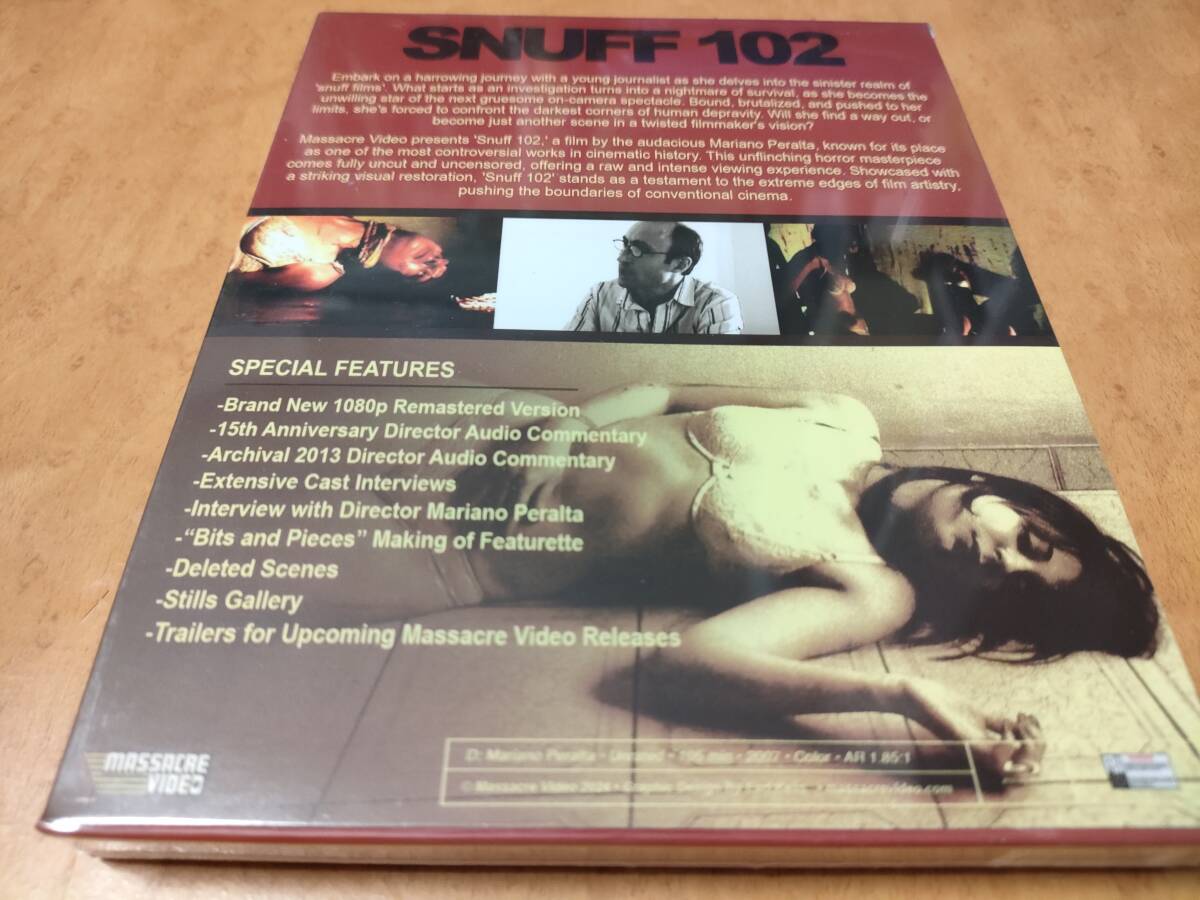 Snuff 102　未開封輸入盤Blu-ray　Eduardo Poli/Andrea Alfonso/Yamila Greco/Mariano Peralta　送料185円で最大４点まで同梱可_画像2