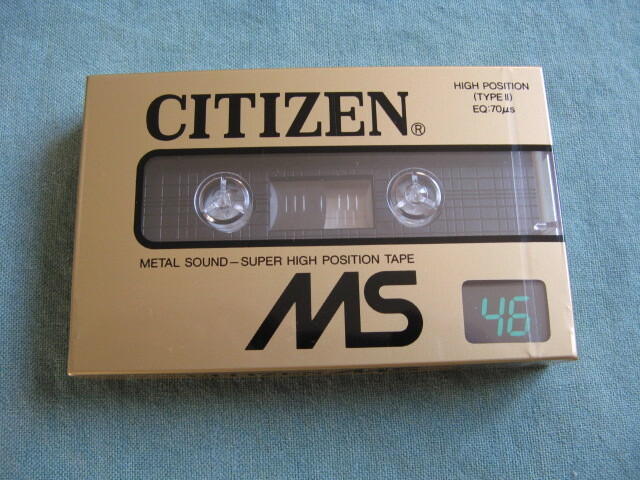 CITIZEN カセットテープ MS 46 未開封品_画像1