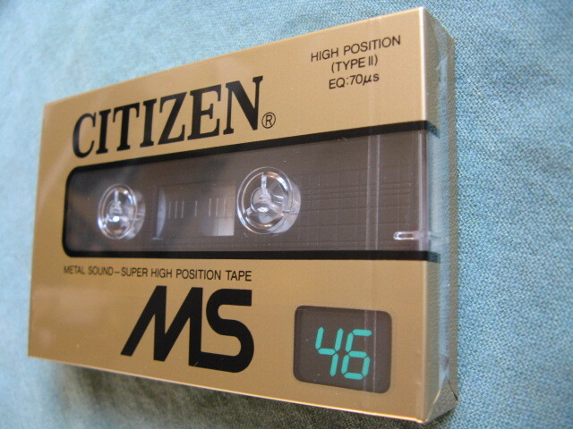 CITIZEN カセットテープ MS 46 未開封品_画像5