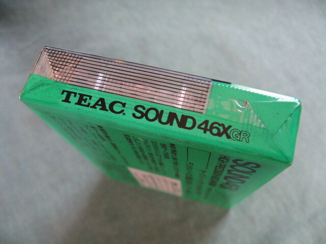 TEAC オープンリール型 カセットテープ SOUND 46X GR 未開封品