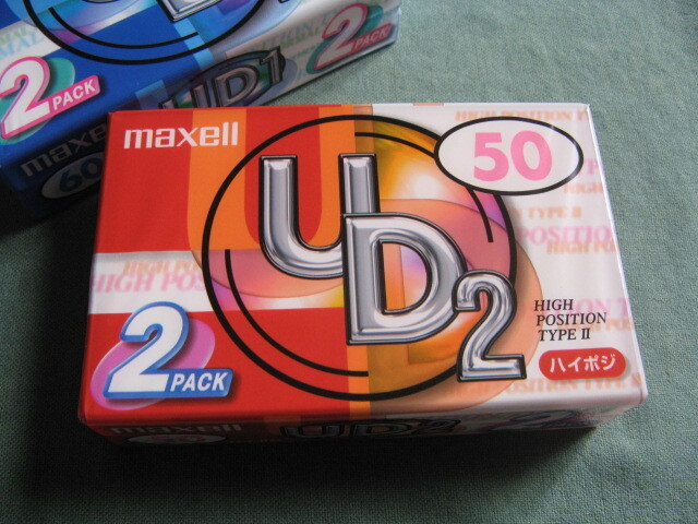 maxell カセットテープ UD1 60 UD2 50 計4本 未開封品_画像6