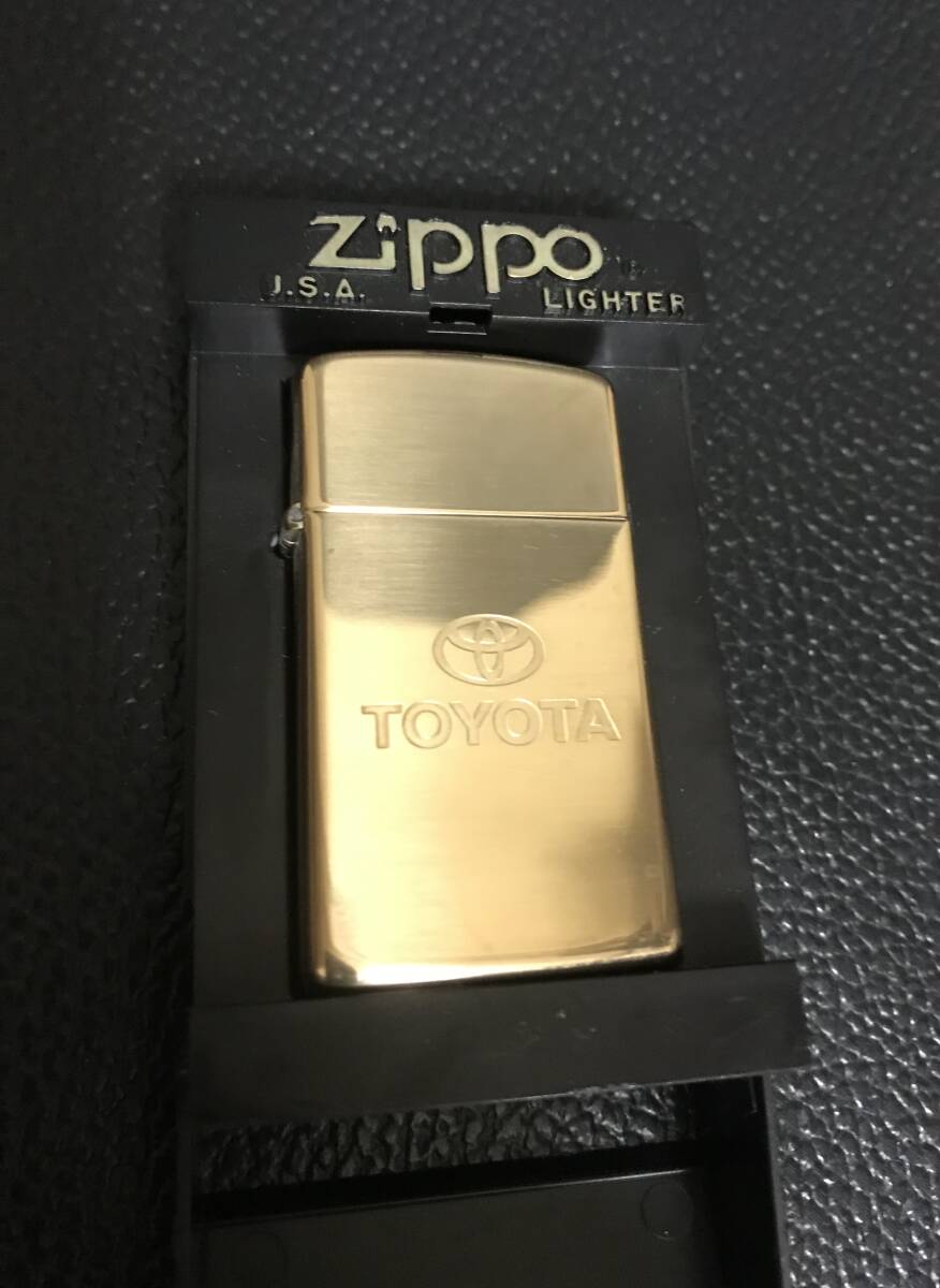 ★★★★★ (未使用) ZIPPO SLIM ★ZIPPO TOYOTA ★希少・ヴィンテージ★ZIPPO ジッポー★ H- XIV-1998年製造 _画像9