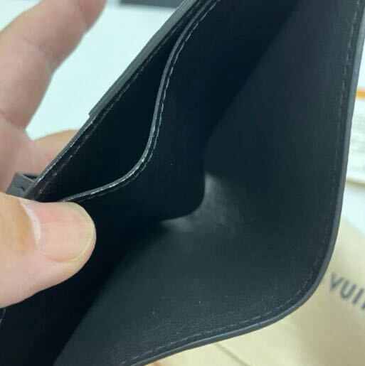 LOUIS VUITTON ポルトフォイユ ダミエ 二つ折り財布 の画像5