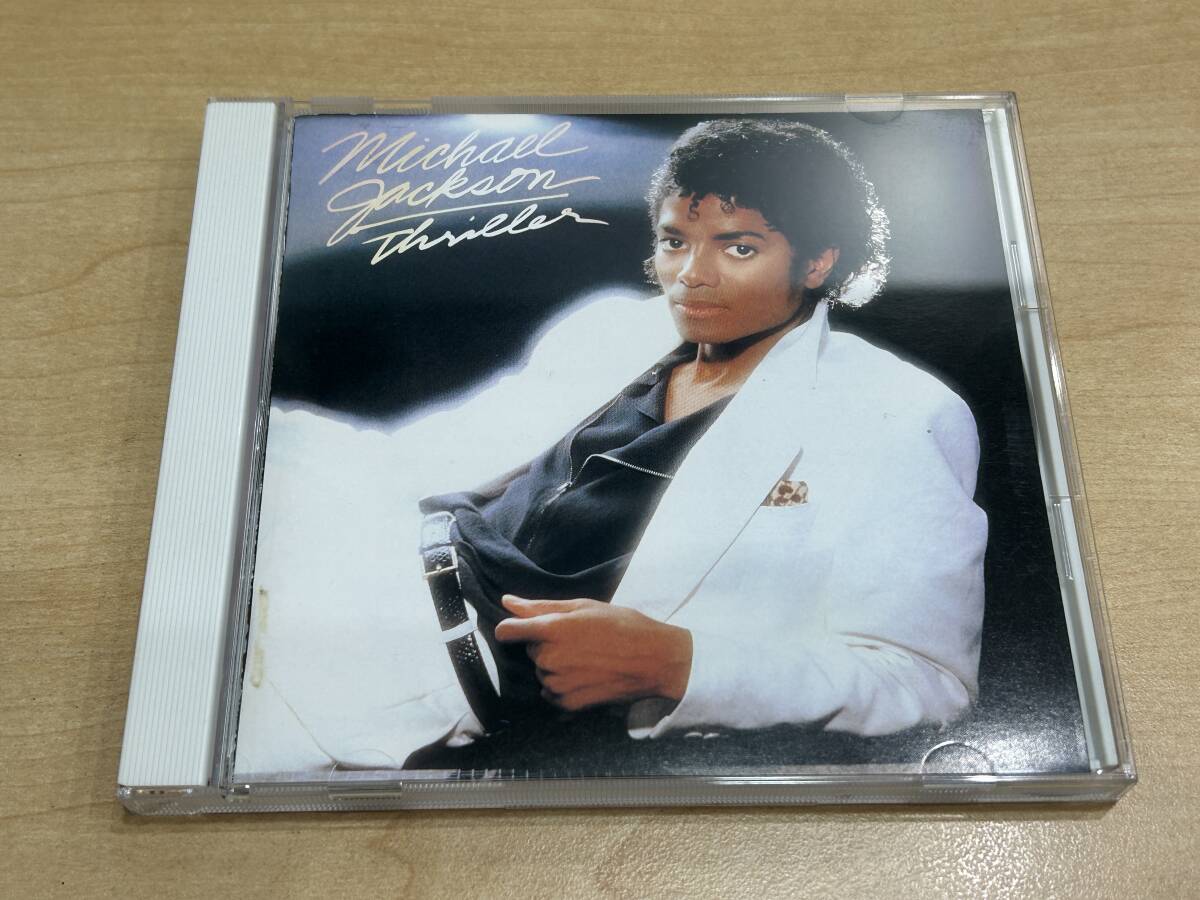 【23342】CD マイケル・ジャクソン スリラー ステッカー帯付き 来日記念盤_画像3