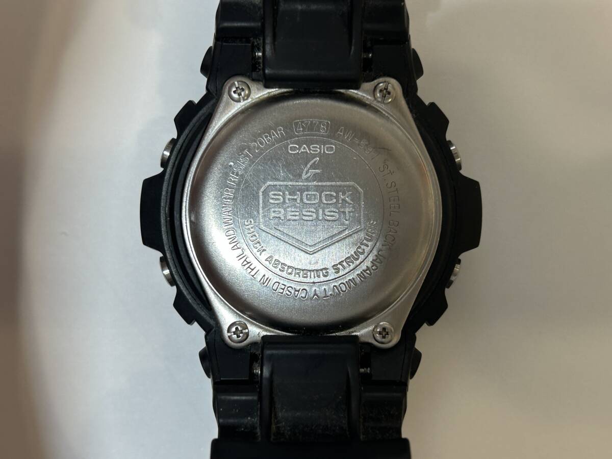 【23400】CASIO カシオ G-SHOCK AW-591 クォーツ 腕時計_画像4