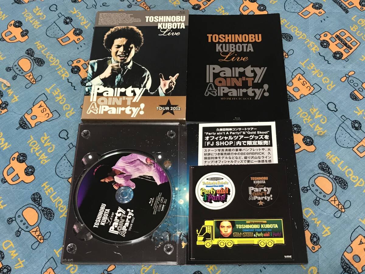★25th Anniversary Toshinobu Kubota Concert Tour 2012'Party ain't A Party!'(初回生産限定版)(Blu-ray Disc)久保田利伸★の画像3
