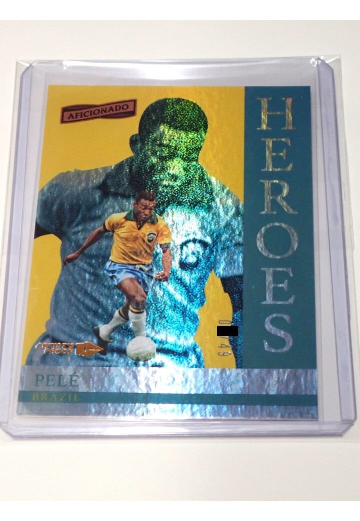 【Pele/ペレ】PANINI 2016-17 AFICIONADO SOCCER HEROES 49枚限定の画像1