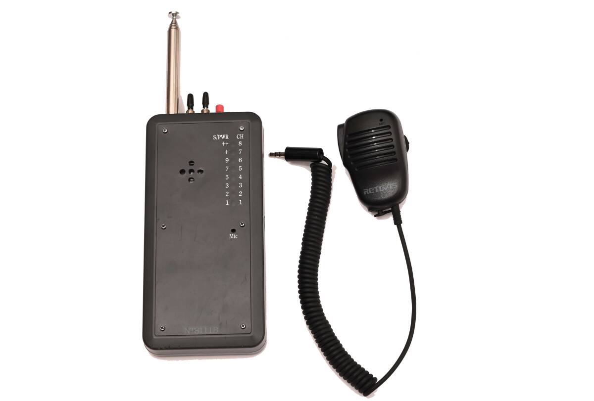 新技適CB無線機 西無線 NTS-111 使用感打刻傷あり 市民ラジオの画像1