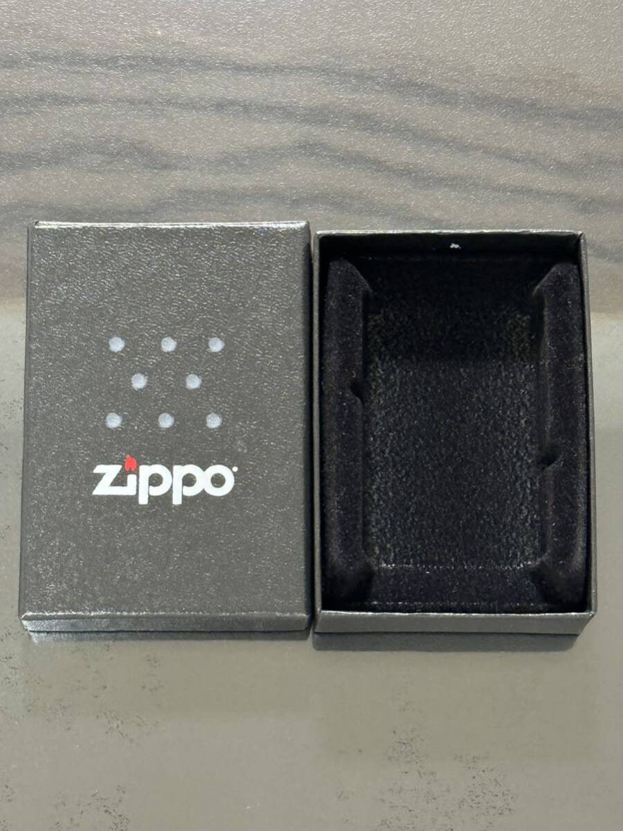 zippo アーマー 筆記体 両面ストライプ刻印 Heavy Wall Armor Case 2006年製 silver シルバー デットストック ケース 保証書の画像10