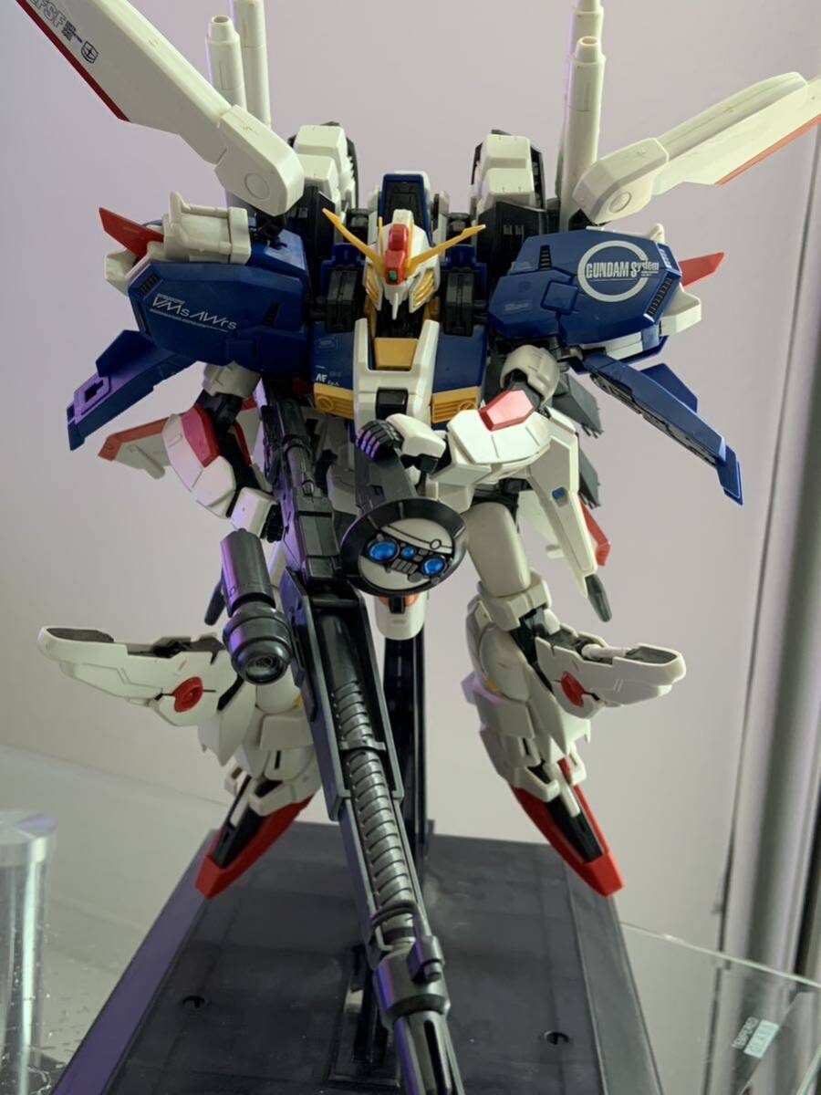 ジャンク バンダイ MG 1/100 機動戦士ガンダム センチネル MSA-0011[Ext] Ex-Sガンダム 完成品_画像2