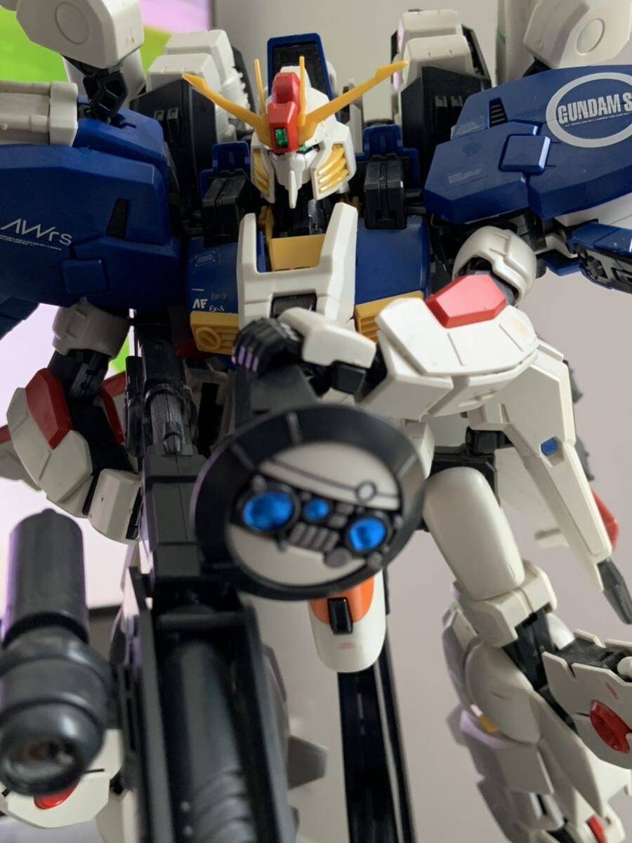 ジャンク バンダイ MG 1/100 機動戦士ガンダム センチネル MSA-0011[Ext] Ex-Sガンダム 完成品_画像7