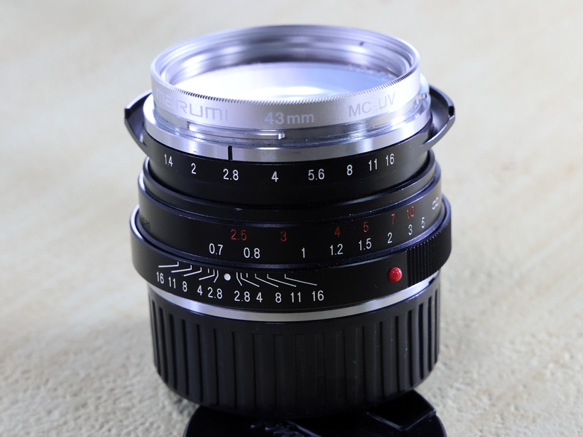  中古実用品　VOIGTLANDER NOKTON classic S・C 40mm F1.4_画像5