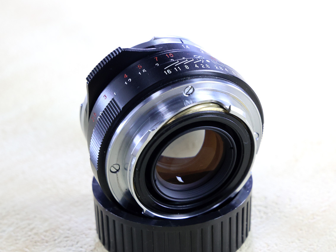  中古実用品　VOIGTLANDER NOKTON classic S・C 40mm F1.4_画像4