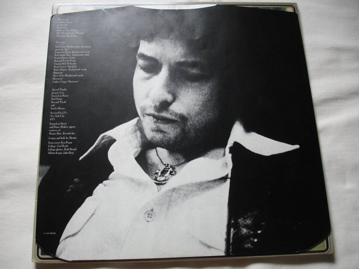 【英盤!!】【極美盤!!】【初回マトA1/B1】【ALLEN 刻印】BOB DYLAN / DESIRE　CBS BPG 62572 UKオリジナル_画像4