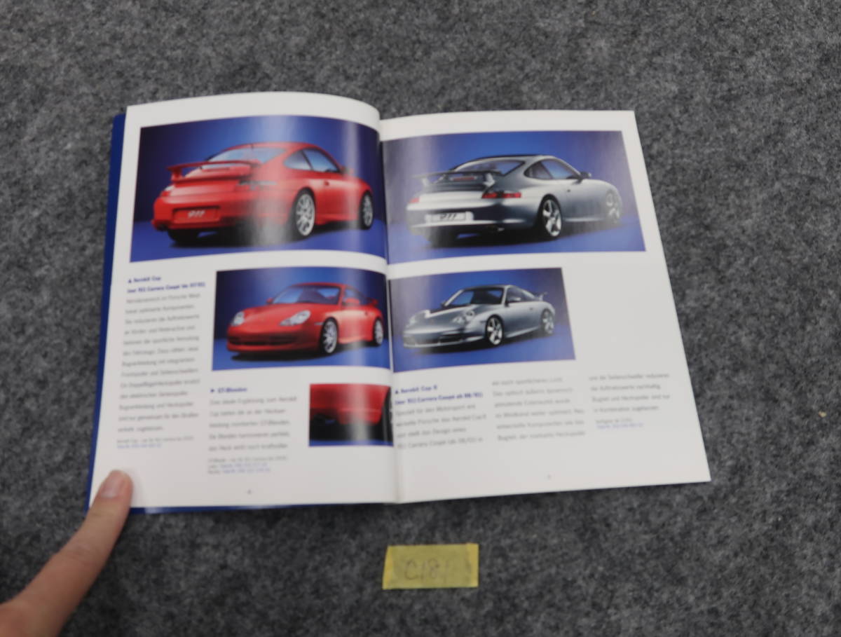  Porsche 996 Germany book@ country catalog 2002 year 35 page postage 370 jpy C181 Carrera Carrera 4