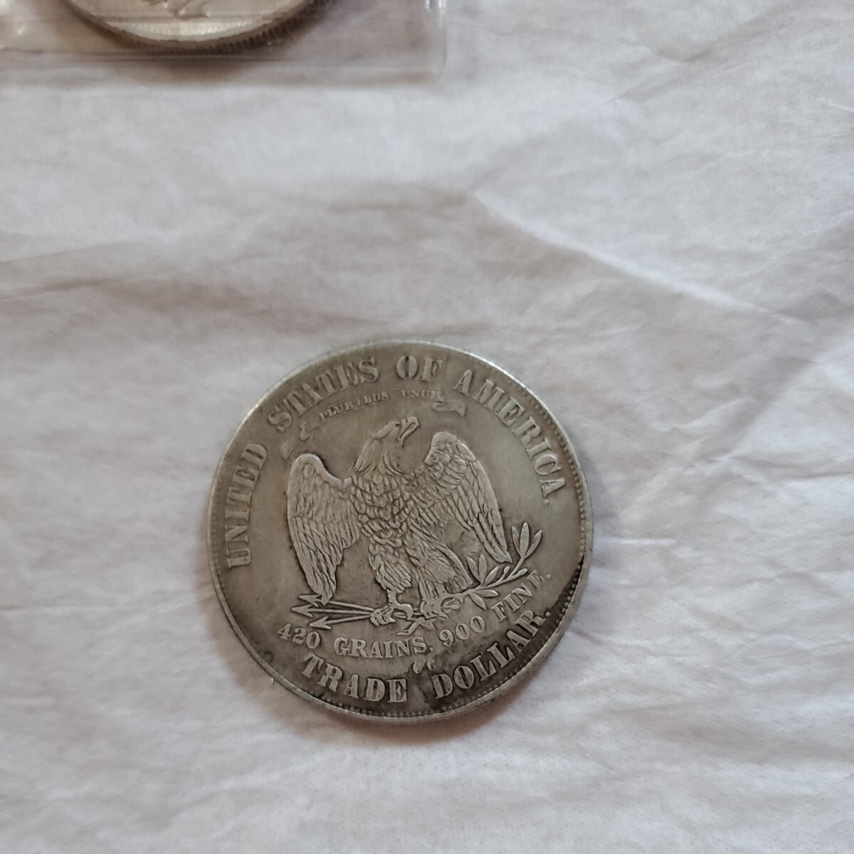 アメリカ トレードダラー 銀貨 1ドル銀貨 貿易ドル 1872年 その他の画像6