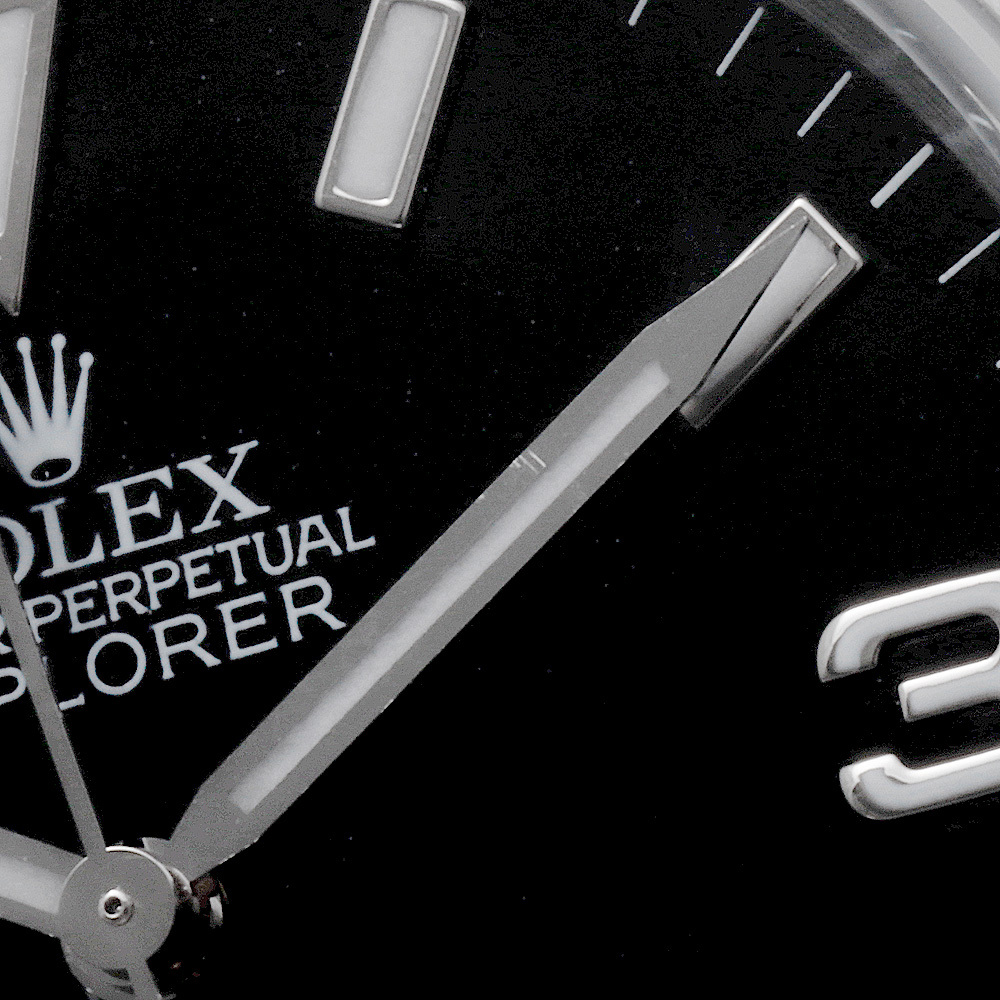 ロレックス エクスプローラーI 14270 ブラック A番 中古 メンズ 腕時計　_画像8