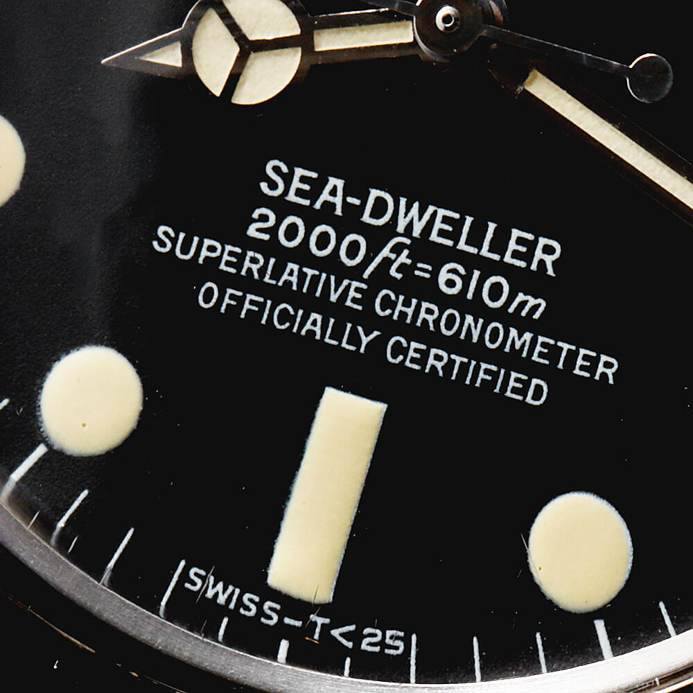 ロレックス シードゥエラー 1665 ブラック 57番 アンティーク メンズ 腕時計_画像8