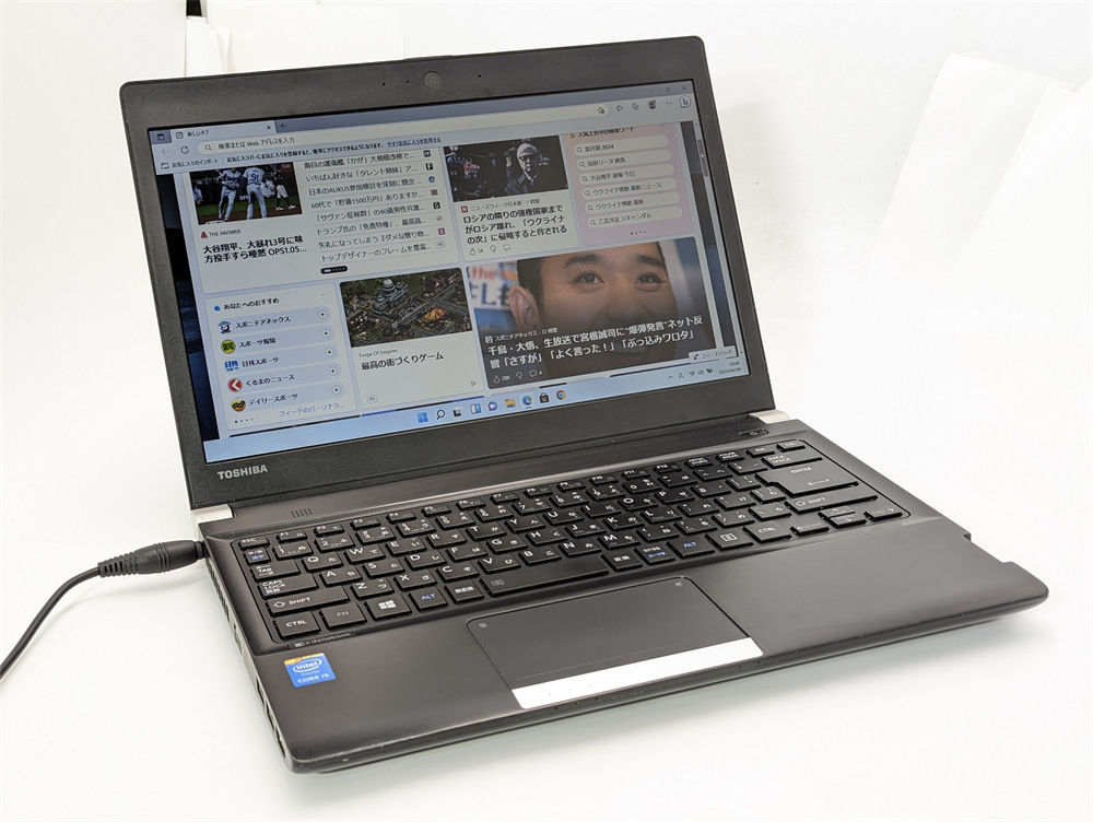 安さで勝負 中古ノートパソコン 13.3型ワイド 東芝 dynabook R734/M 第4世代Core i5 メモリ8GB HDD500GB 無線 Bluetooth Windows11 Office_画像1