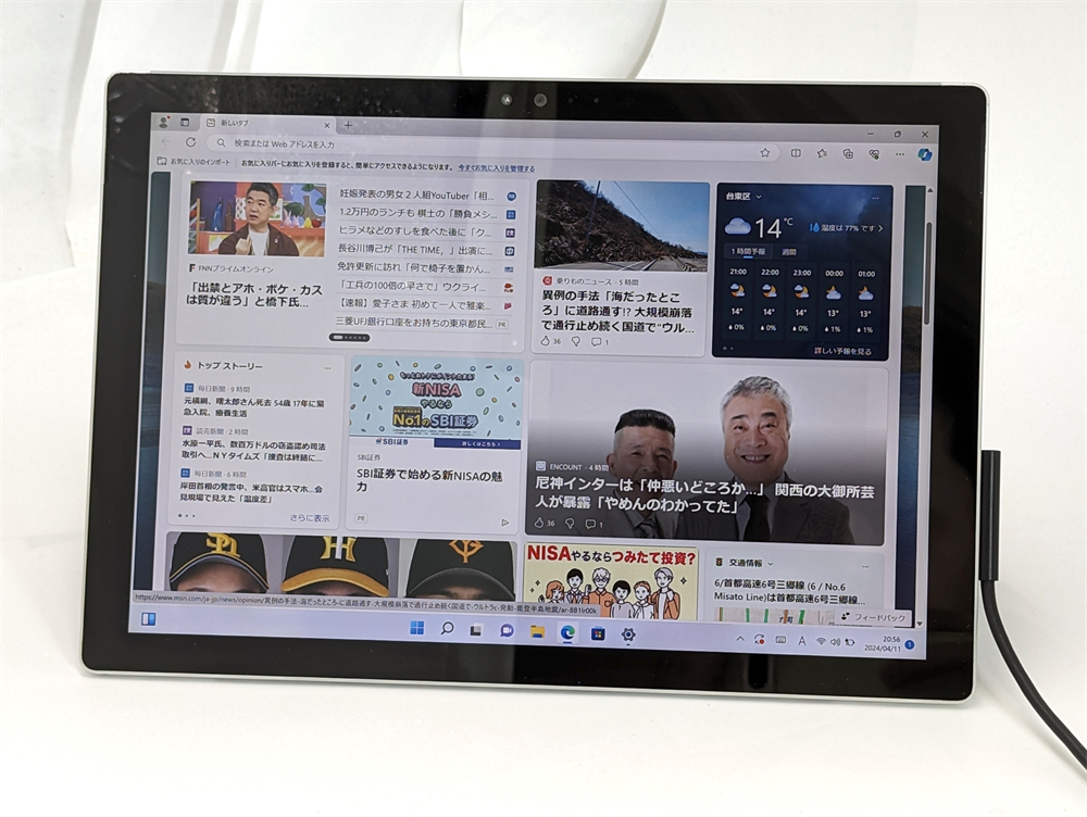 即決 訳あり激安 Microsoft Surface Pro 4 中古タブレット 第6世代Core i5 SSD256 8GBメモリ Bluetooth カメラ Windows11 Office 保証付き