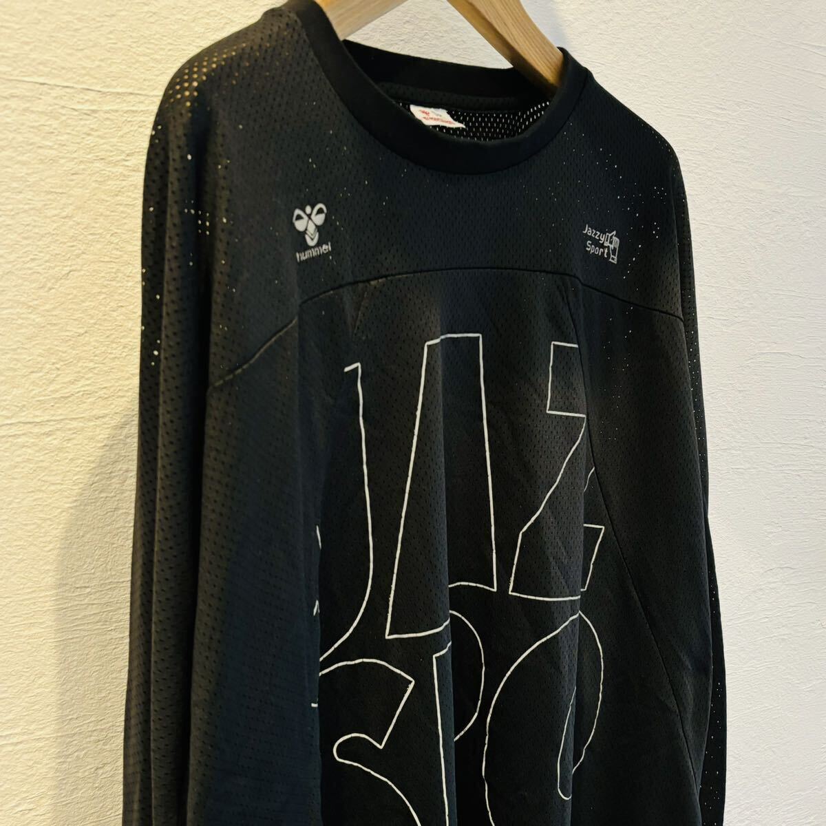 送料無料 hummel × Jazzy Sport 切替メッシュ ロンT Tシャツ umbro england adidas samba ユニホーム beams 在原みゆ紀 bott bal stussy_画像6