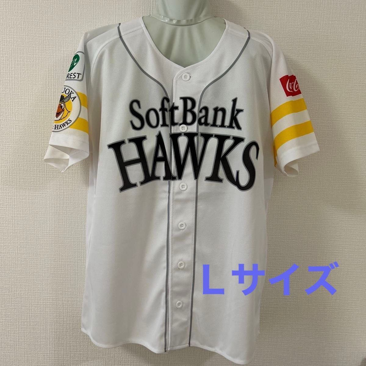 ソフトバンクホークス白のキセキユニフォームLサイズ|Yahoo ソフトバンクホークス白のキセキユニフォームLサイズ|Yahoo