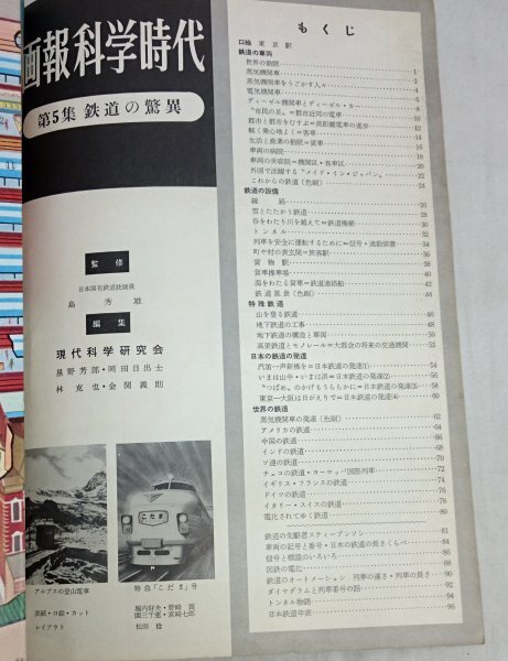 画報科学時代 鉄道の驚異 昭和33年12月 国際文化情報社 東京駅ピンナップ  /Na022の画像2